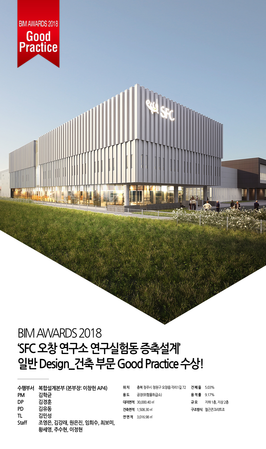 'BIM Award 2018' 수상1